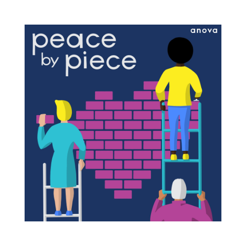 Peace by Piece podcast image by anova